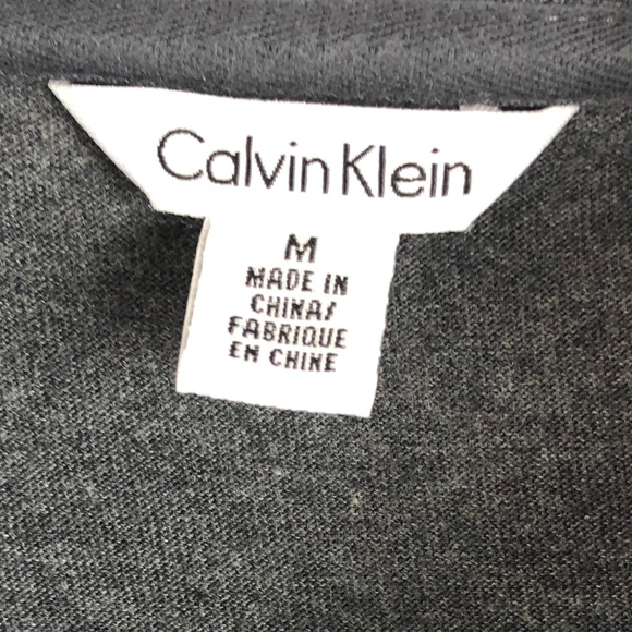 Calvin Klein Color Block Polo Size Medium - Picture 5 of 8